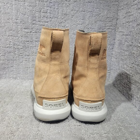 Sorel Explorer II Joan Felt NL4460-253 Women's Size 8.5 Camel WP Winter Boots - Picture 8 of 10